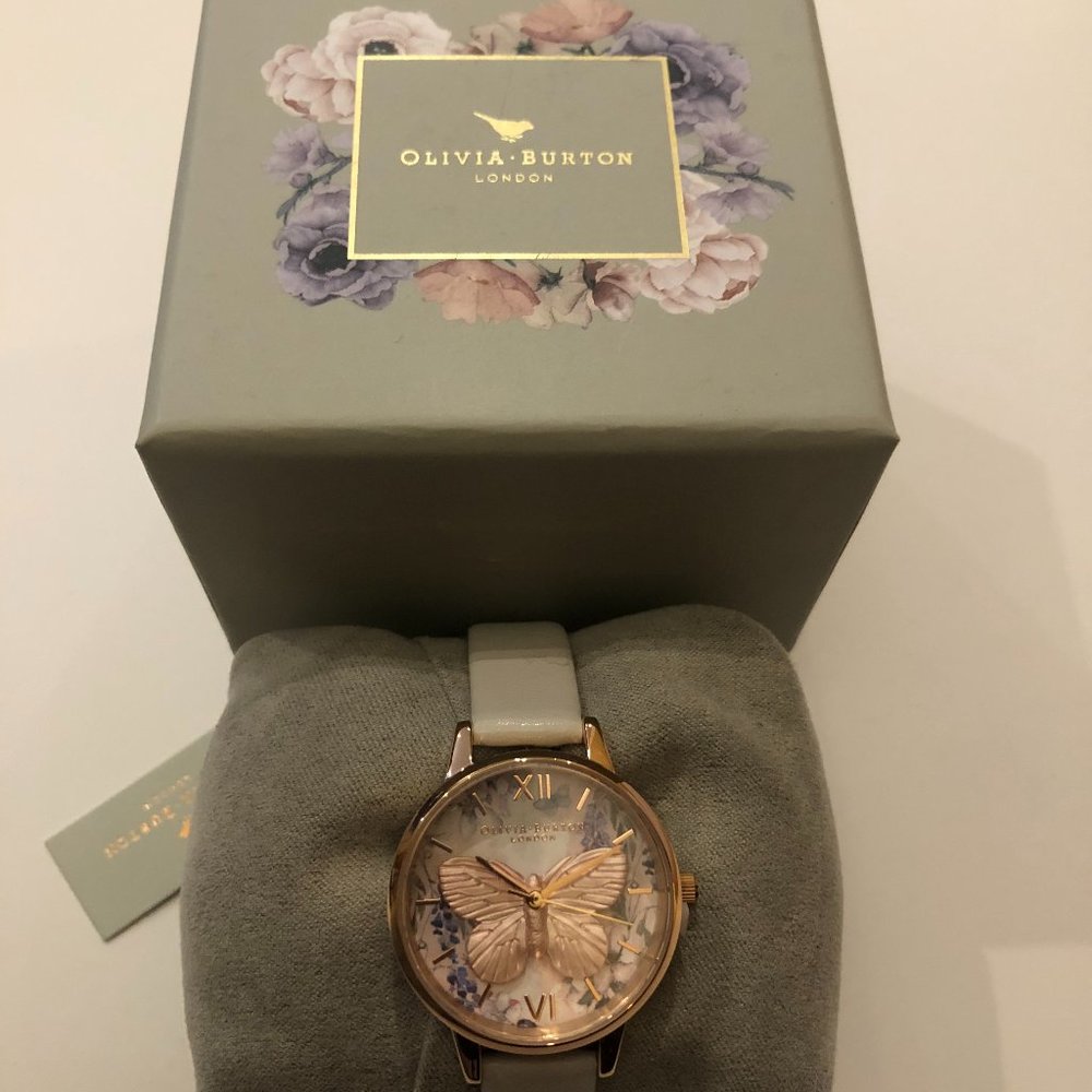 Olivia Burton London Women's Butterfly Watch